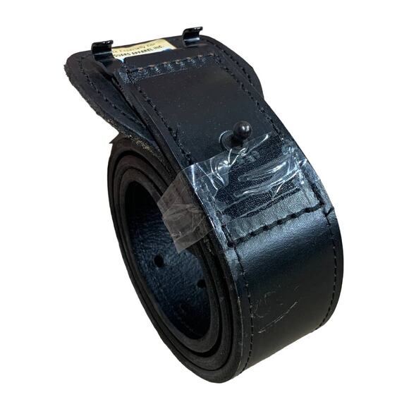 New Boston On Guard Apparel Size 30 Security Guard Made In USA Leather Belt - Picture 1 of 3